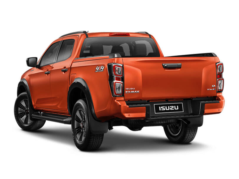 Isuzu D-max rear view