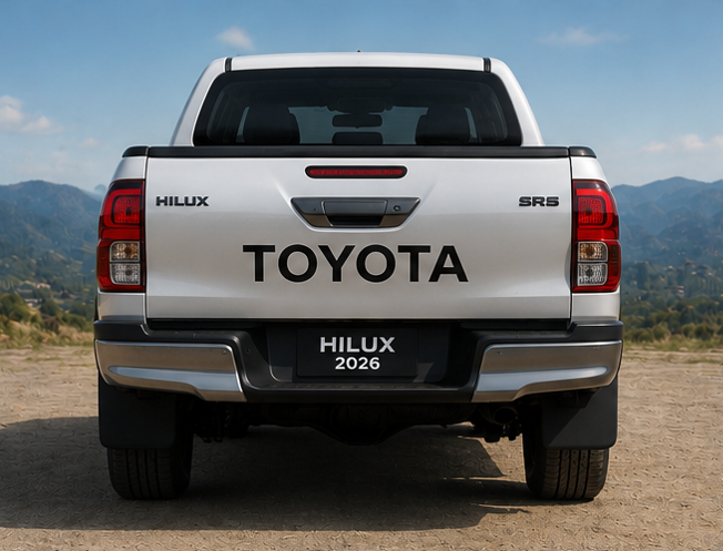 Toyota Hilux rear view