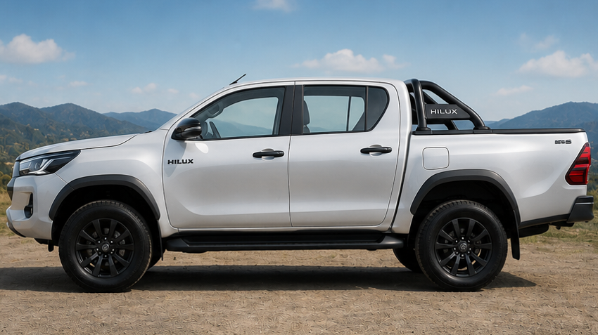 Toyota Hilux side profile