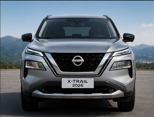 Nissan X-trail front view