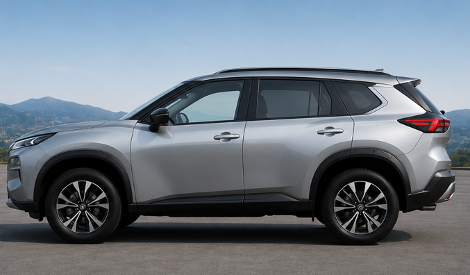 Nissan X-trail side profile