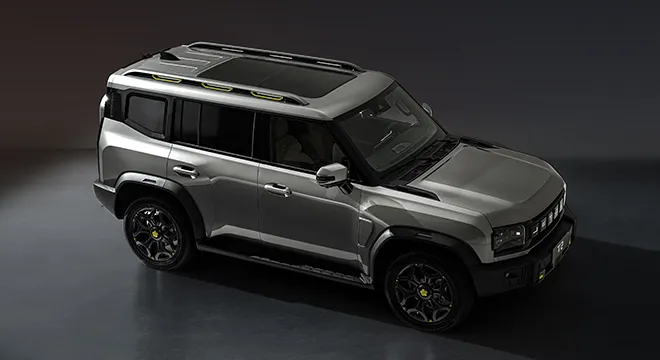 Jetour T2 side profile