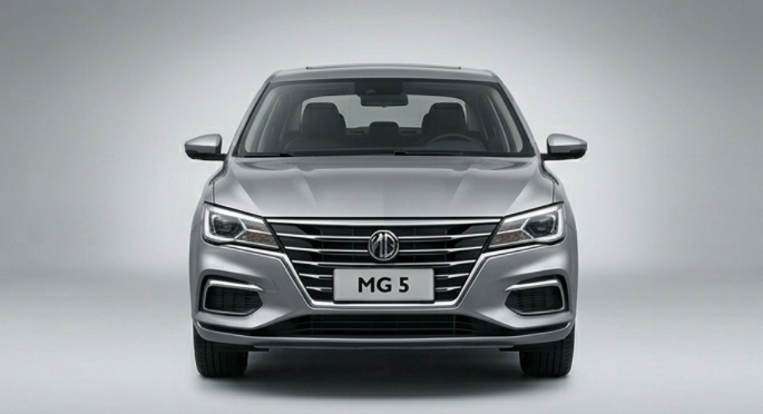 Mg 5 front view