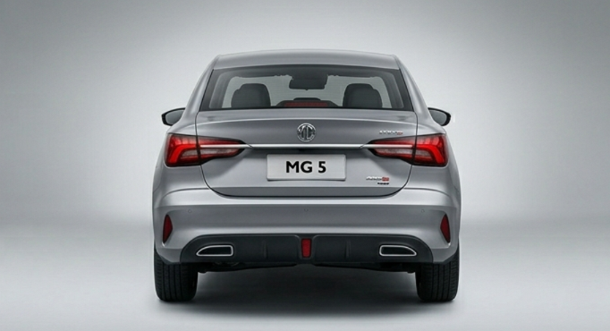Mg 5 rear view