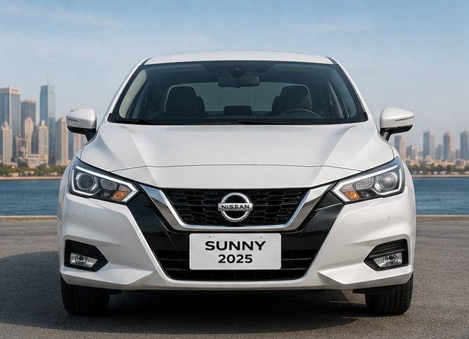 Nissan Sunny front view