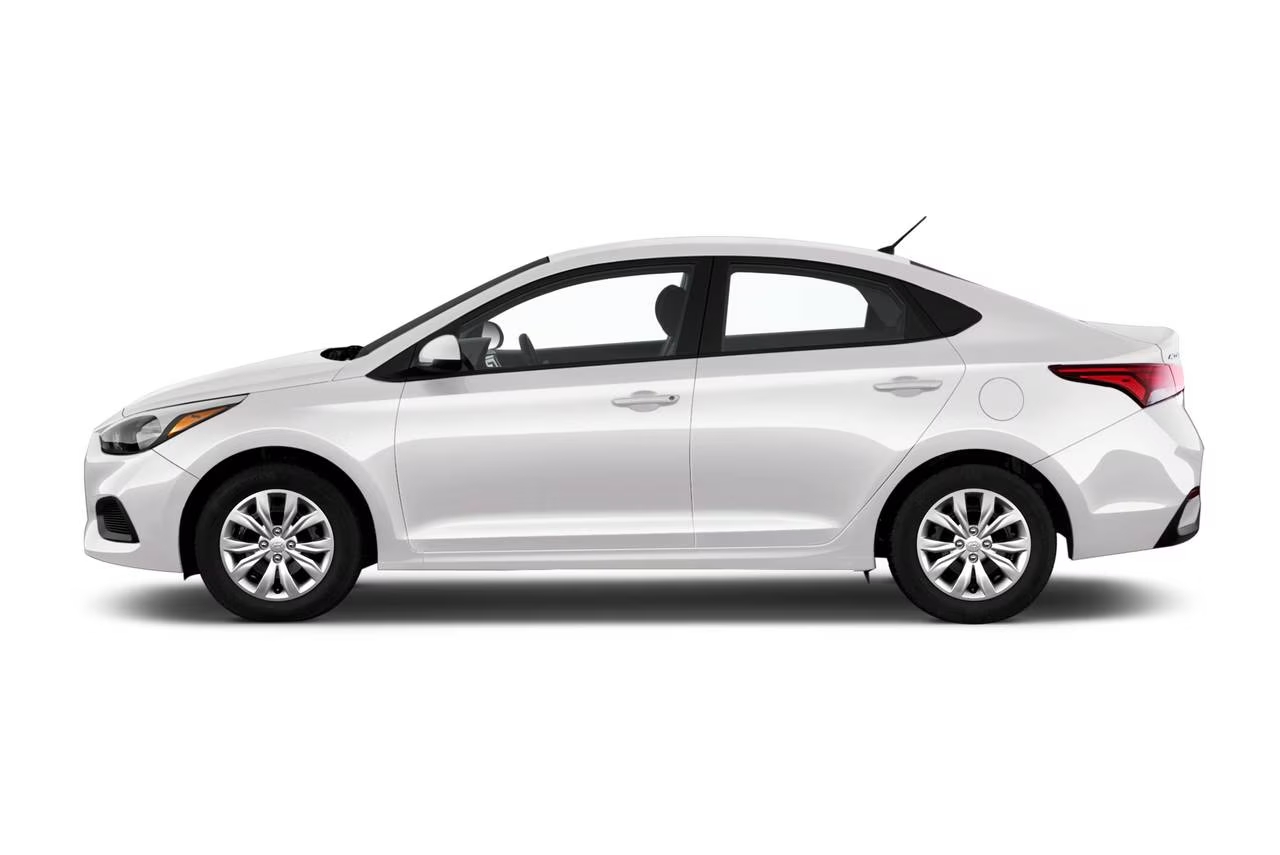 Hyundai Accent side profile
